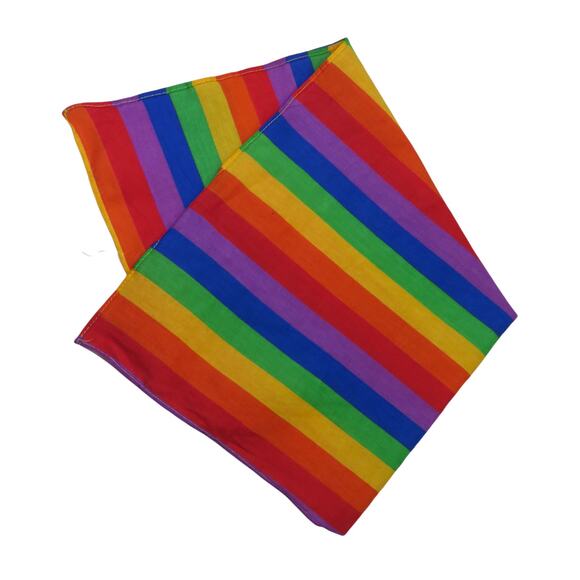 Handma Rainbow Bandana Gay Pride LGBTQIA+ Queer Love - Picture 1 of 4